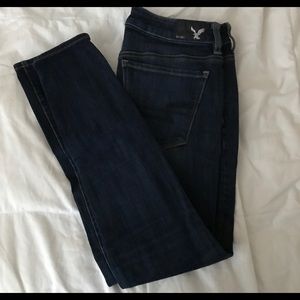 american eagle high-rise jeans - 4 short